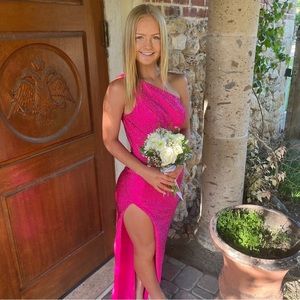 Sherri Hill Prom Dress, Pink Size 2/4